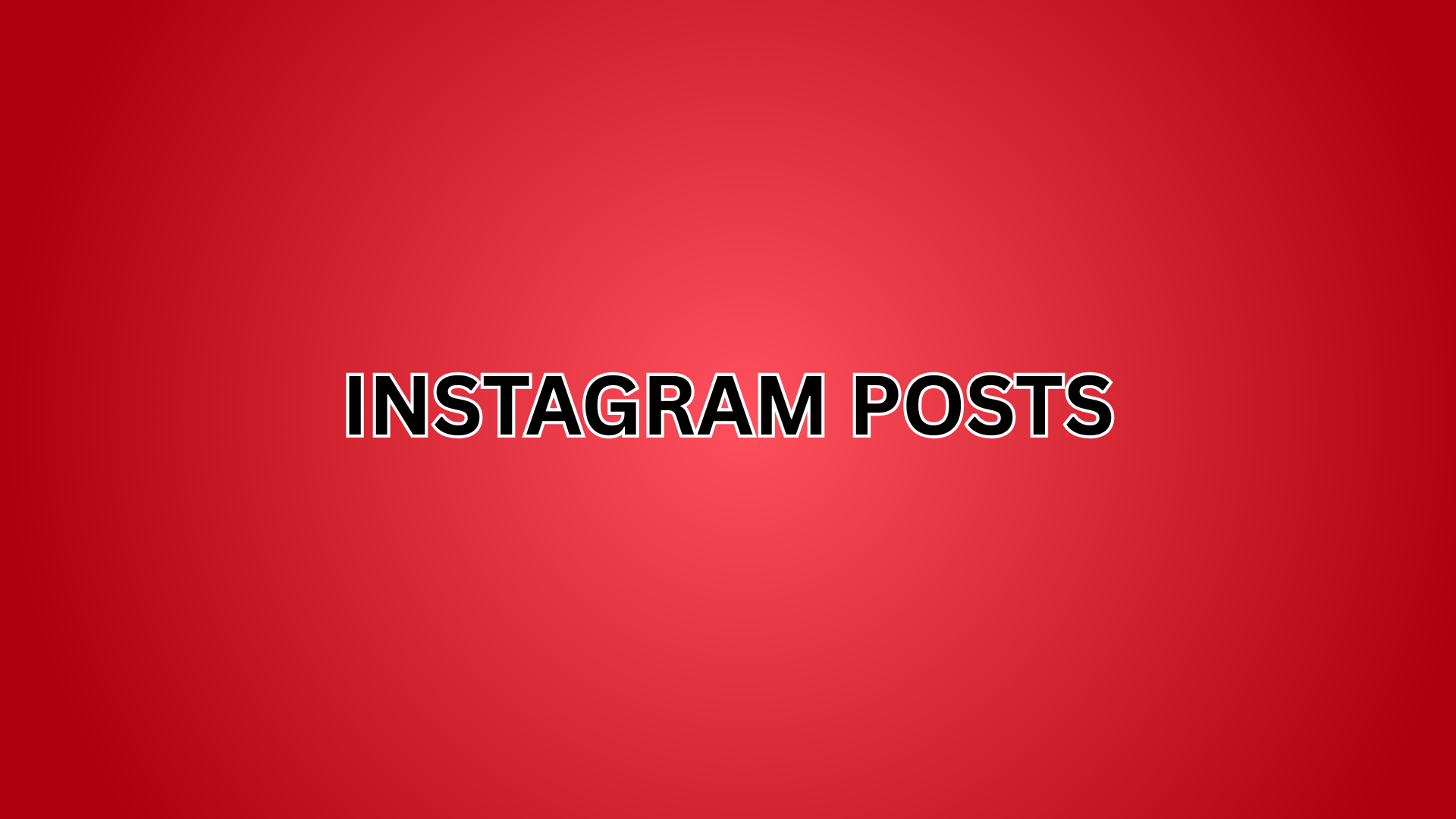 Instagram Post